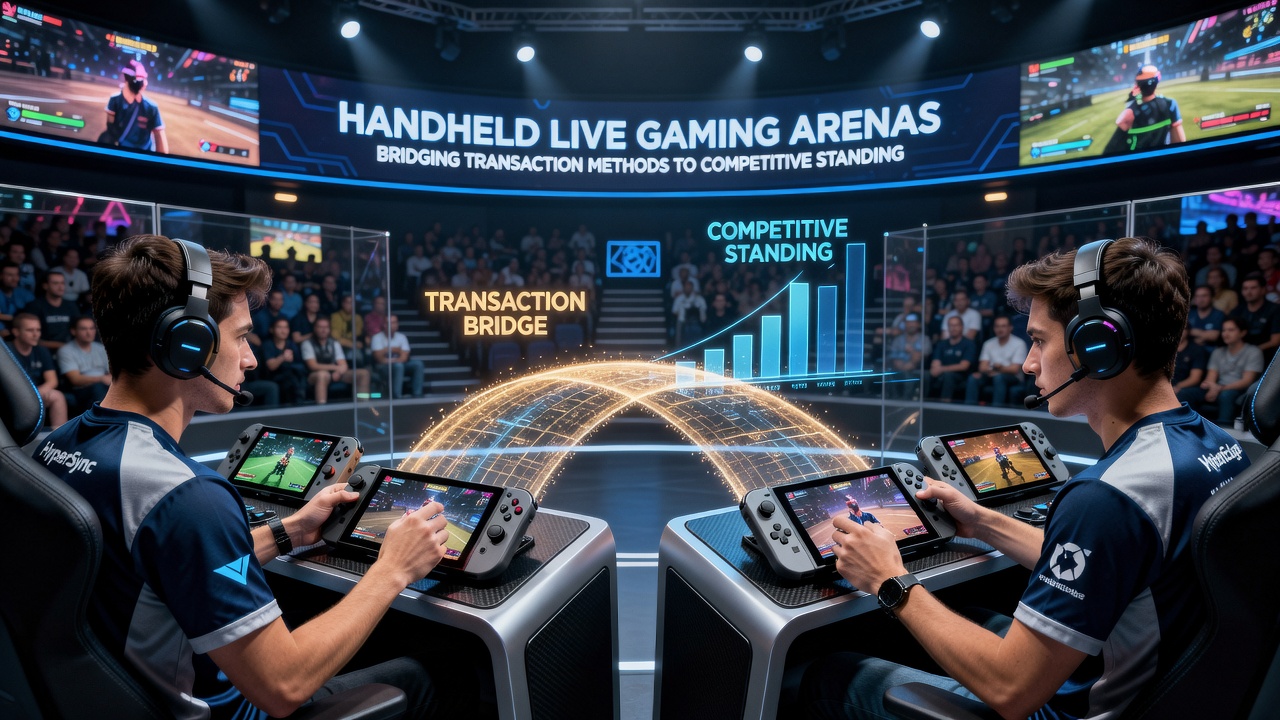 Mobile gaming interface showing transaction options and leaderboard rankings in a live arena tournament