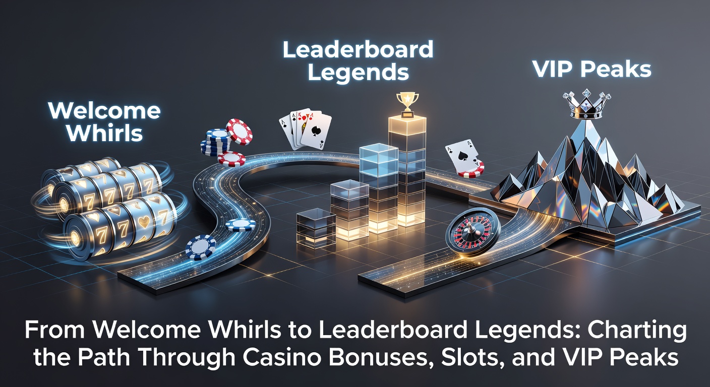 Vibrant casino slot machines with spinning reels and glowing jackpot displays, capturing the thrill of bonus rounds and leaderboard climbs