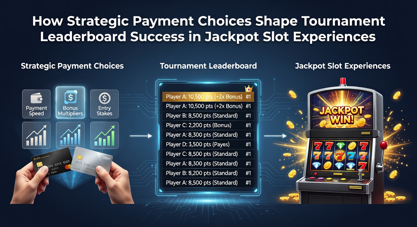 Players engaging in mobile jackpot slot tournaments with fast payment processing shown on screen