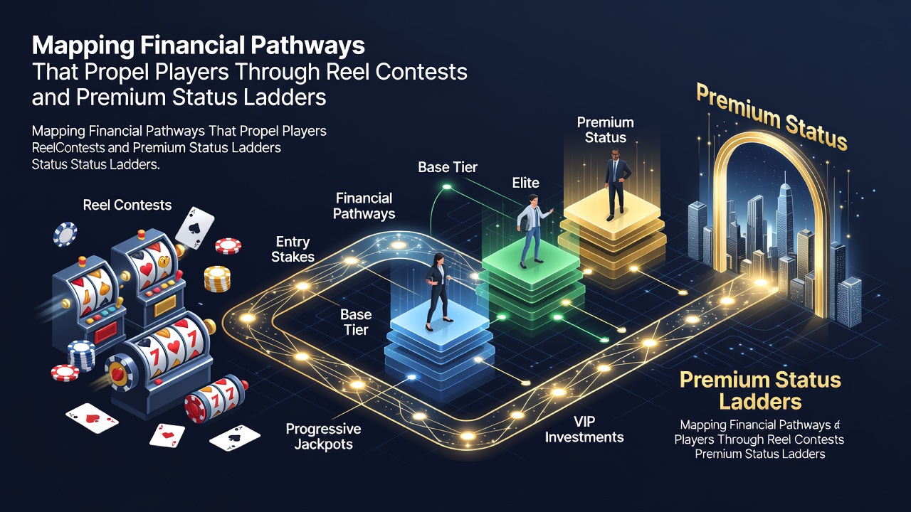 Players engaging with slot tournaments and advancing through casino VIP tiers via financial commitments