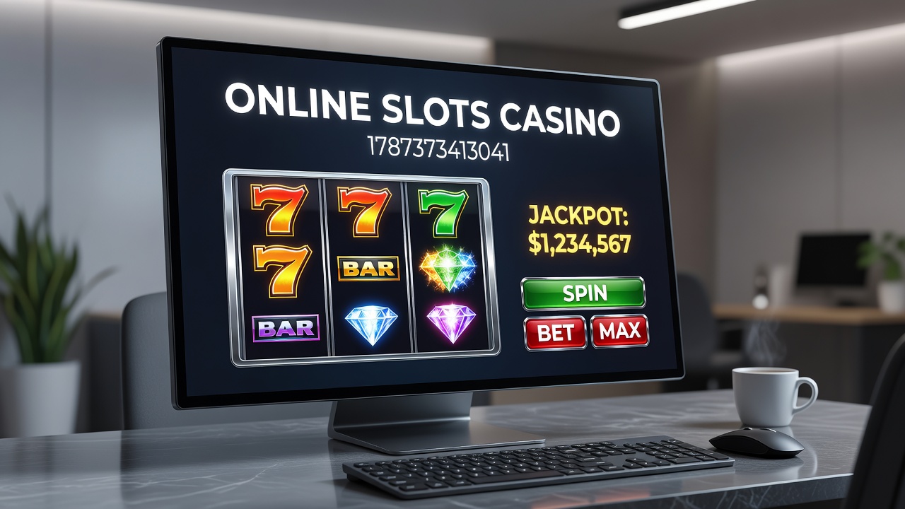 Mobile device displaying online slots casino gameplay with bonus features active
