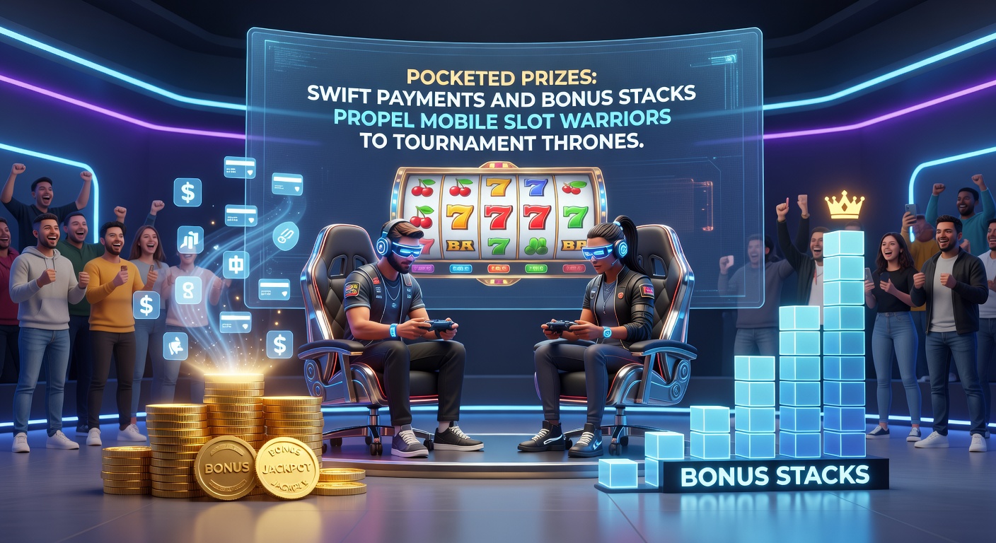 Close-up of slot screen showing stacked bonuses exploding with coins, leaderboard rankings climbing in background